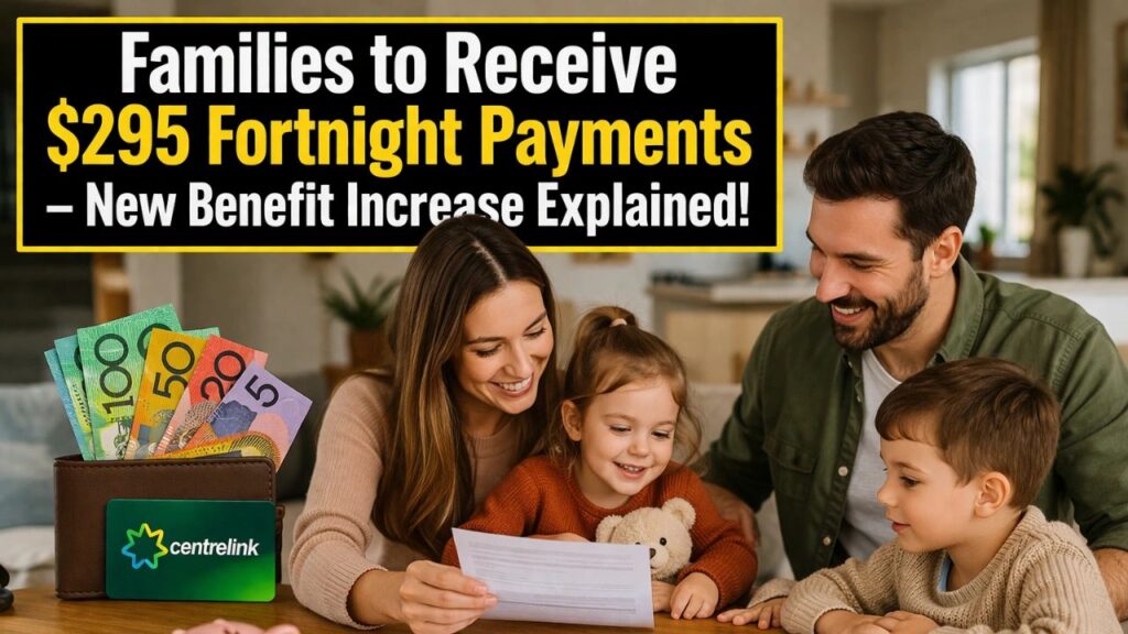 Families to Receive Up to $295 Fortnight Payments in 2026 – A Meaningful Boost for Household Stability