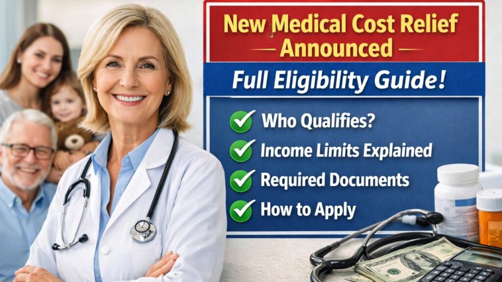 New Medical Cost Relief Announced – Full Eligibility Guide for Australia 2026